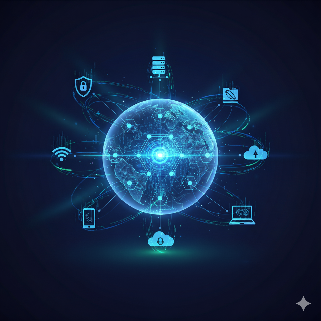 Holding Hands - Interconnected World